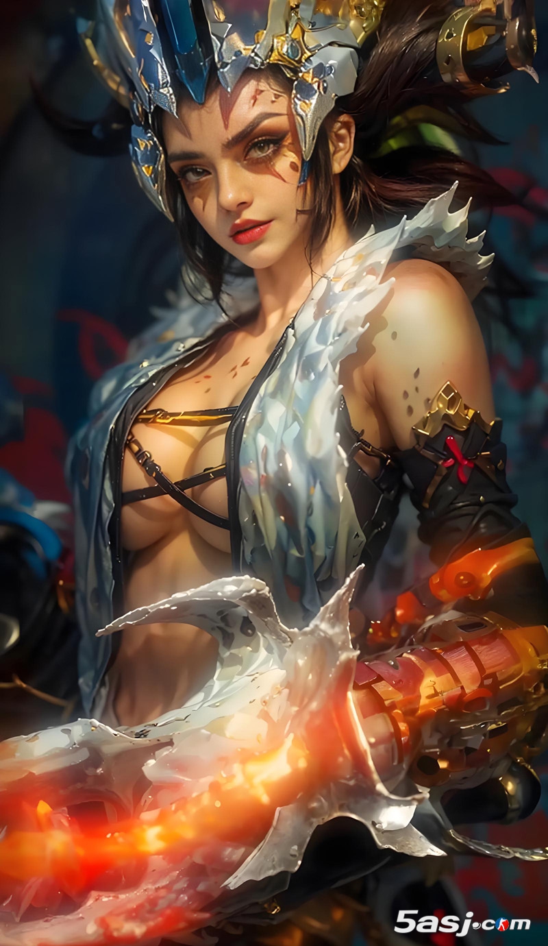 AI繪制的LOL美女角色欣賞：如何重塑英雄聯(lián)盟的美學(xué)表達(dá)？