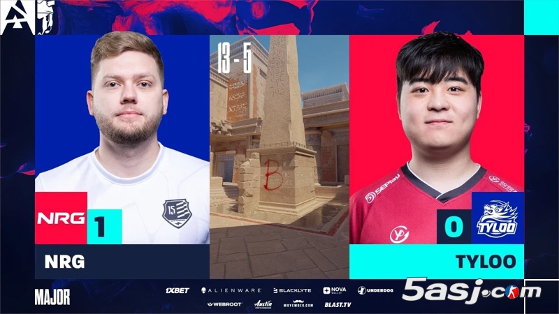 奧斯汀Major戰(zhàn)報(bào) | 狀態(tài)欠佳，TYLOO 5-13不敵NRG落入0-1組