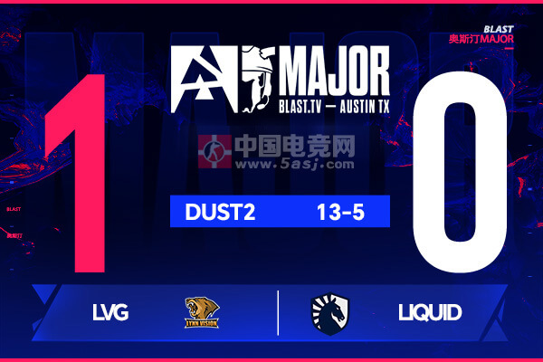 奧斯汀Major戰(zhàn)報：中國力量崛起！LVG 13-5完勝北美豪門Liquid