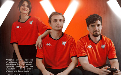VP戰(zhàn)隊(duì)全新Kappa橙色隊(duì)服亮相！7月15日FISSURE賽事首秀引期待