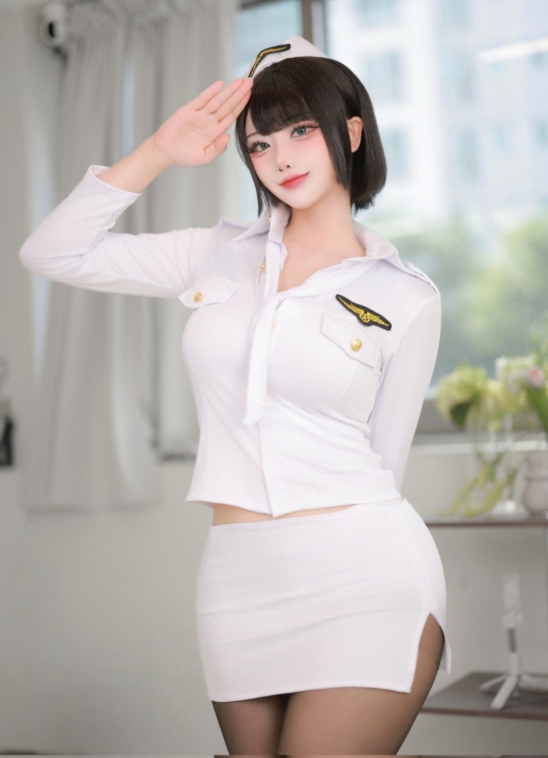 韓國(guó)知名Coser Yasal分享最新Cos美圖：《妮姬》小紅帽，《英雄聯(lián)盟》女槍，刃影姐姐