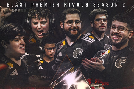 2025BLAST對抗賽 S2總決賽：恭喜FURIA 3-1 Falcons，奪得總冠軍！