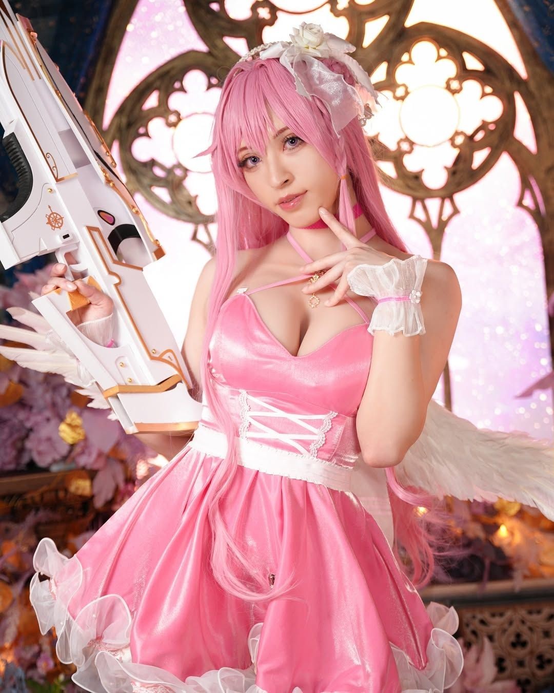 ins紅人“尼哥”的新Cos美圖：《黑神話》萍萍