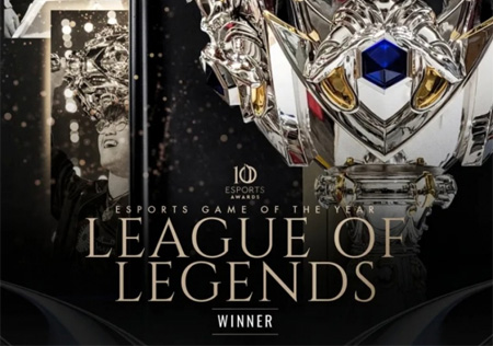 Esports Award公布年度最佳電競游戲得主、最佳教練、最佳電競高光時刻得主