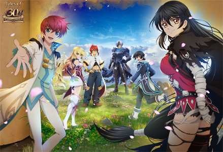 萬代南夢宮公布《傳說》系列30周年紀念藝圖 重制版