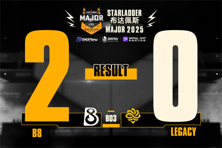 布達(dá)佩斯Major第一階段：B8加時(shí)逆轉(zhuǎn)Legacy，kensizor關(guān)鍵四殺鎖定勝局！