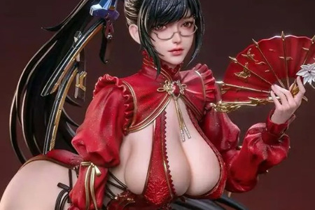 《劍星》伊芙紅色旗袍雕像限量發(fā)售！1:4比例珍藏版即日預購——全球僅128尊！