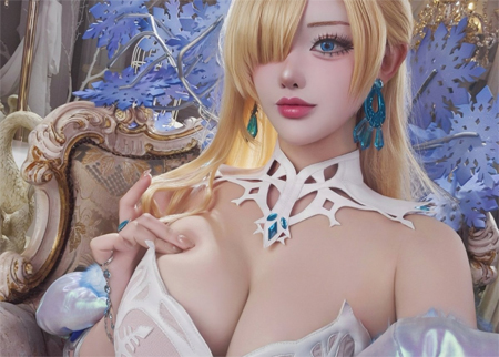 韓援Coser Yasal分享Cos《棕色塵埃2》冰雪女王最新美圖