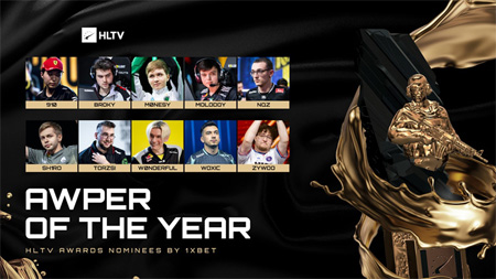 HLTV公布2025年度最佳狙擊手、突破手、自由人、主防者、指揮、教練及年度高光時(shí)刻十大提名