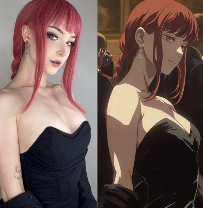 美國小姐姐秀傲人身材，分享Cos《超英派遣中心》女主金耀光美圖