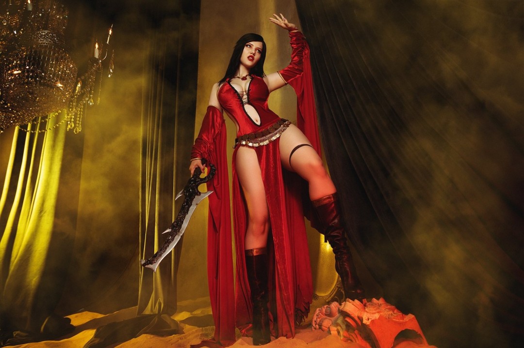 國外大雷美女Cos各種游戲角色福利照，身材一流！性感翹臀吸睛